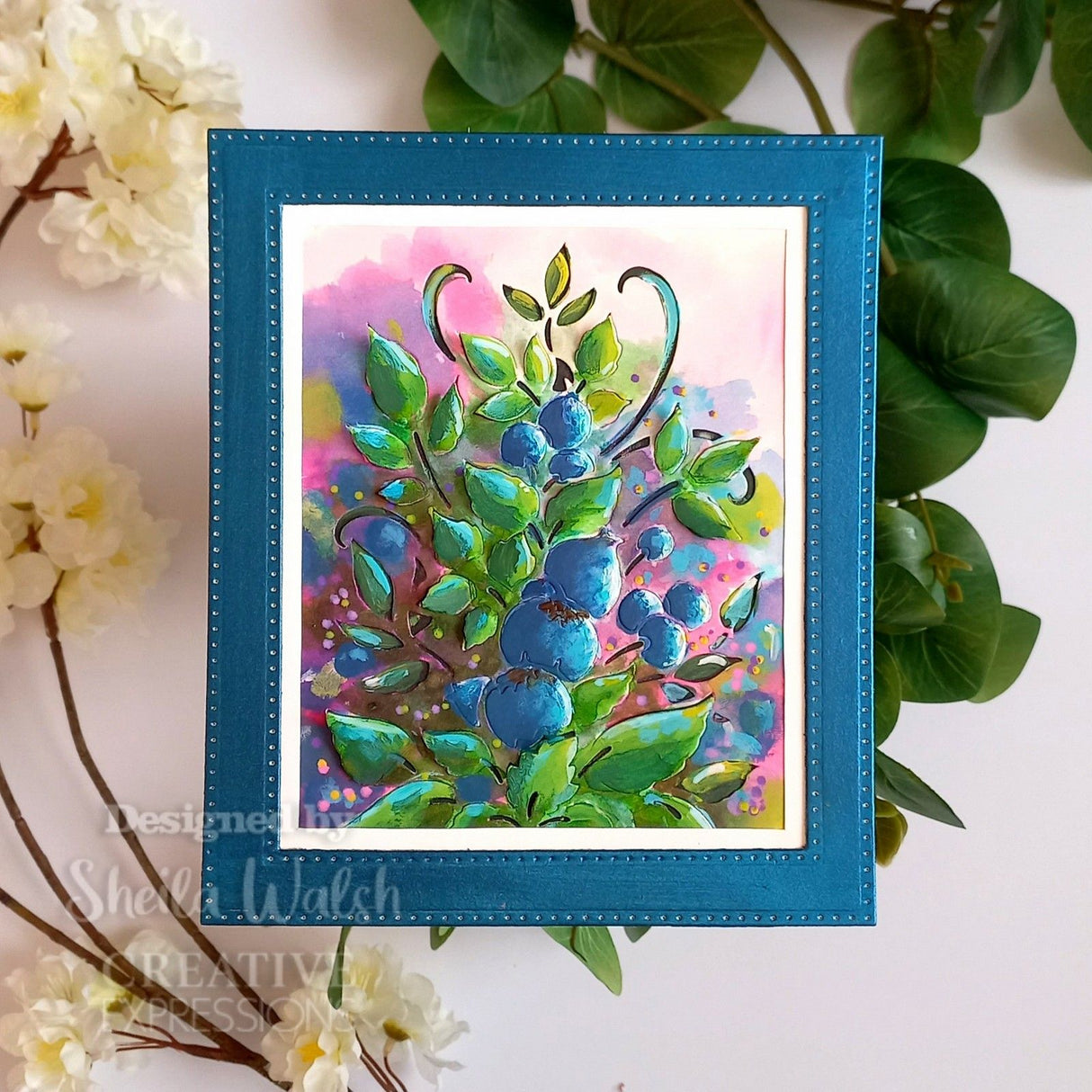 Paper cuts • cut lift snijmal blueberry bliss