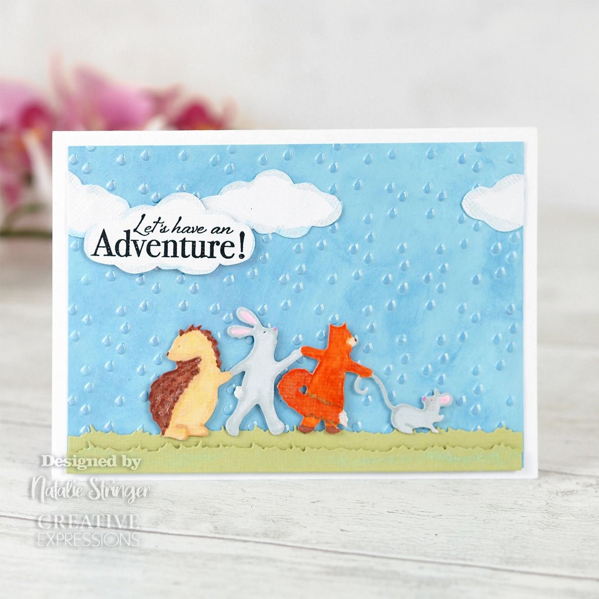 Creative expressions • paper panda snijmal beste vrienden avontuur