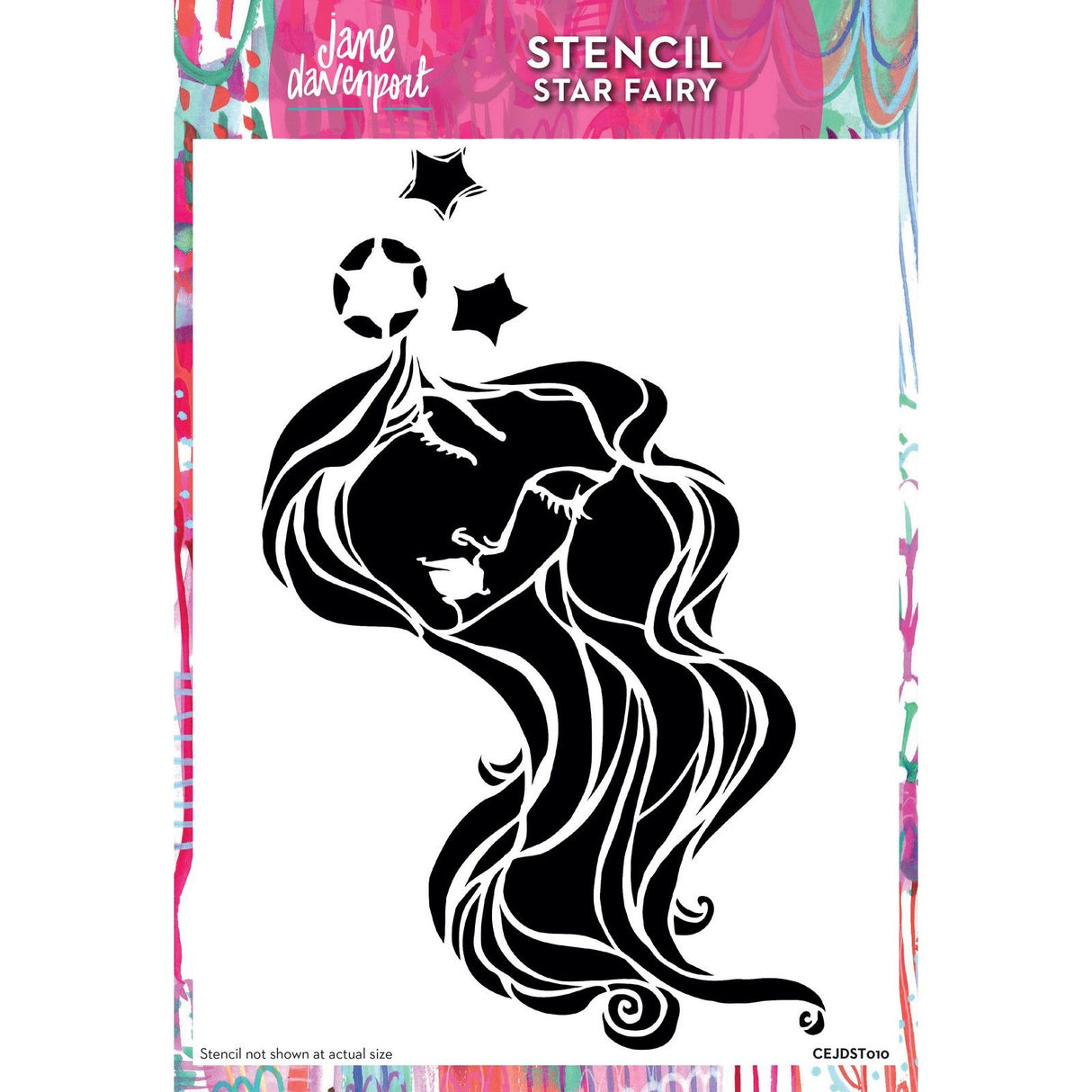 Creative expressions • stencil star fairy