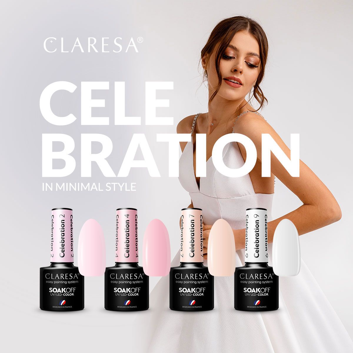 Claresa uv led gel polish 5ml celebration 2