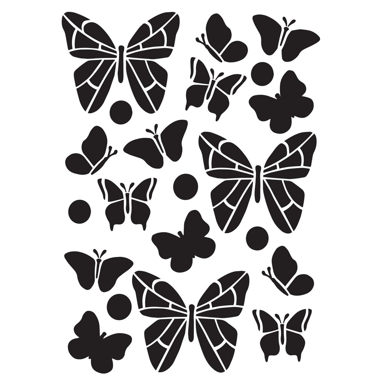 Creative expressions • sjabloon whimsical butterflies