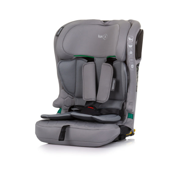 Chipolino lux x car seat i-size 76-150 cm isofix granite gray