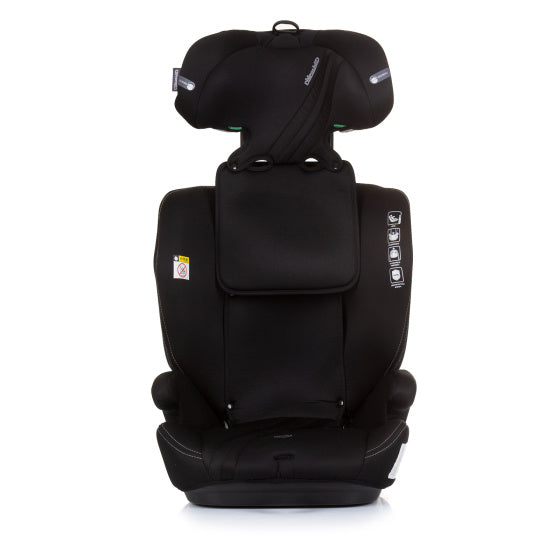 Chipolino icon car seat i-size 76-150 cm group 1, 2 and 3 obsidian black