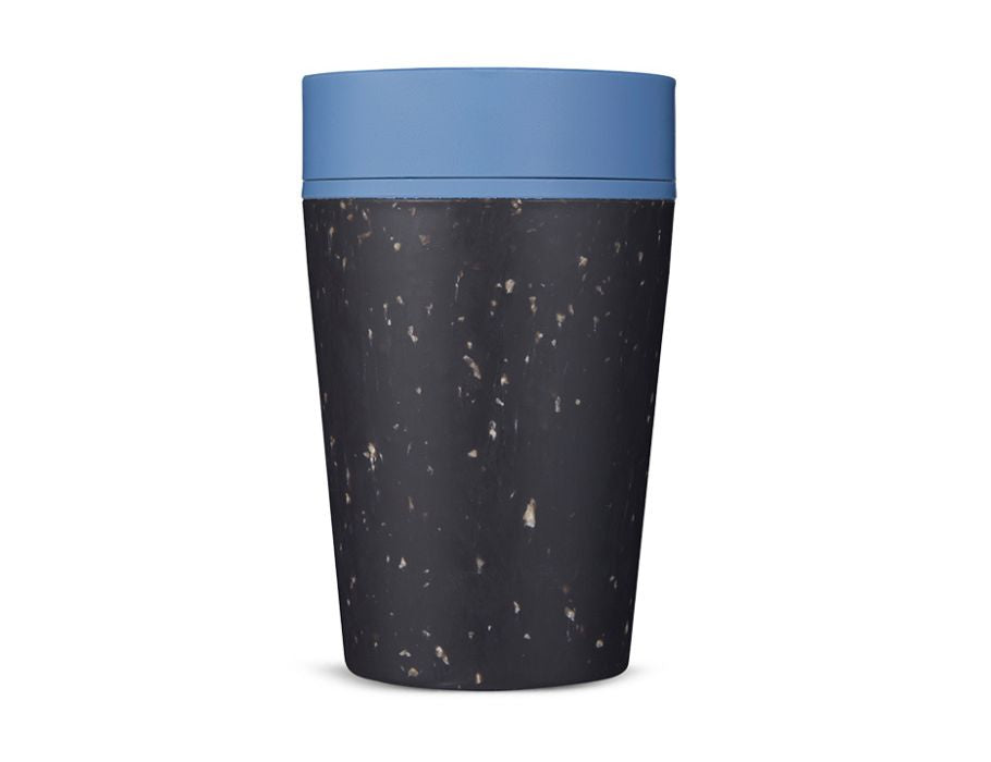 Circular co. coffee cup - circular cup - black blue - 227 ml