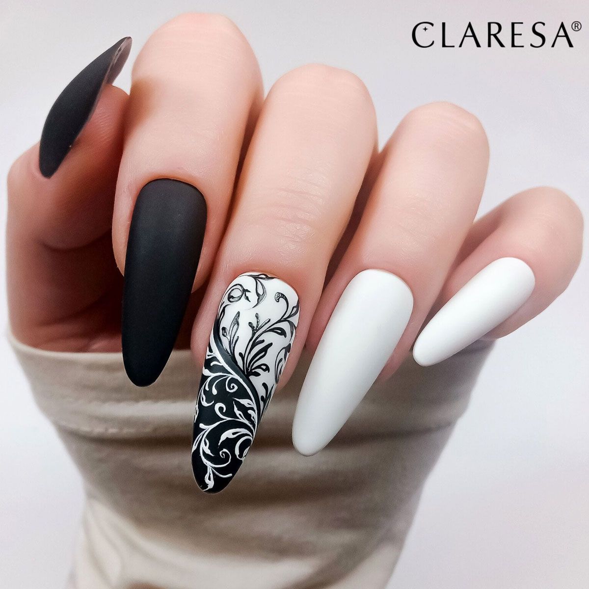 Smalto gel UV LED Claresa 5ml Bianco 1000