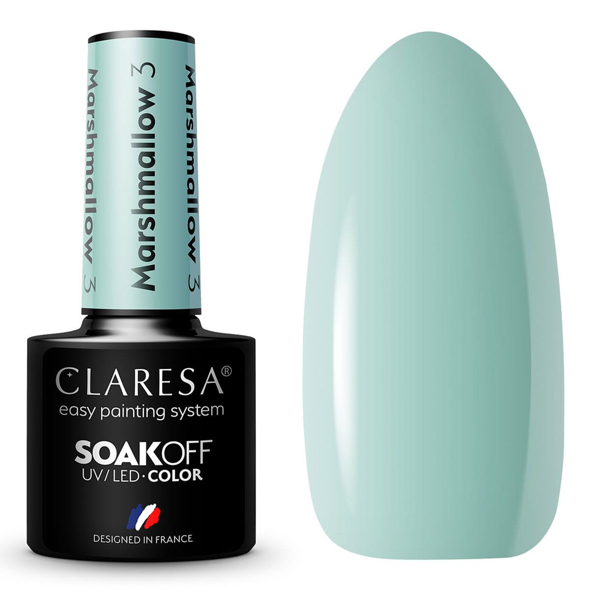Claresa UV LED Gel Polish 5ml Marsh Mallow 3
