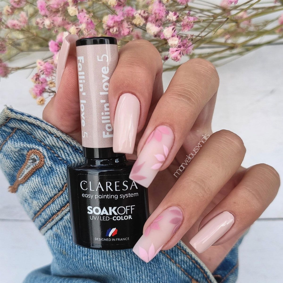 Claresa uv led gellak 5ml fallin' love 5