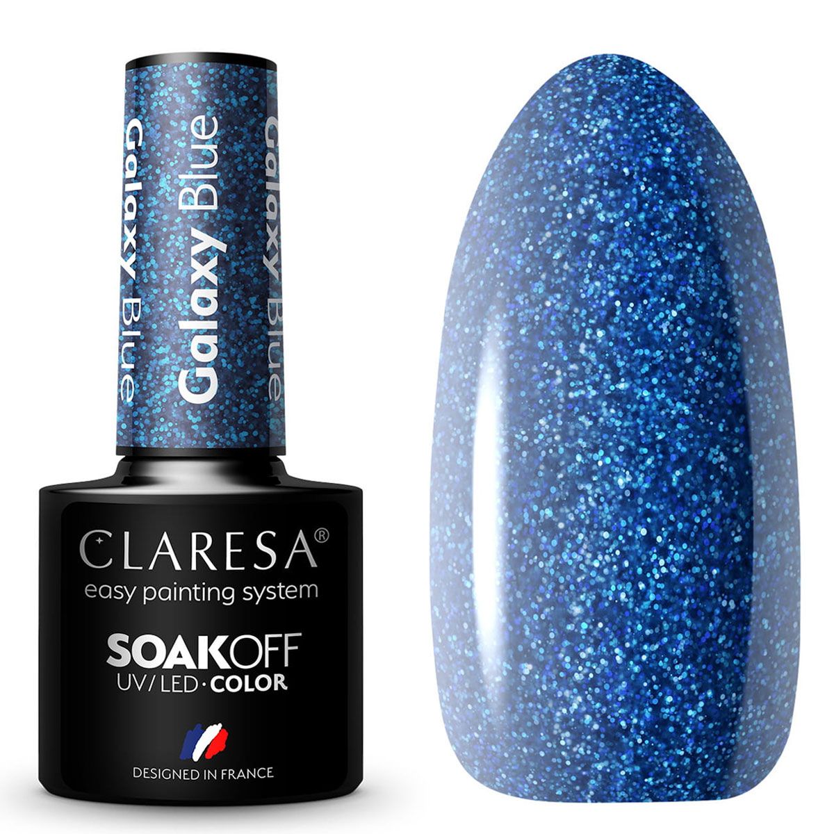 Claresa UV LED Gel Polish 5ml Galaxy Blue