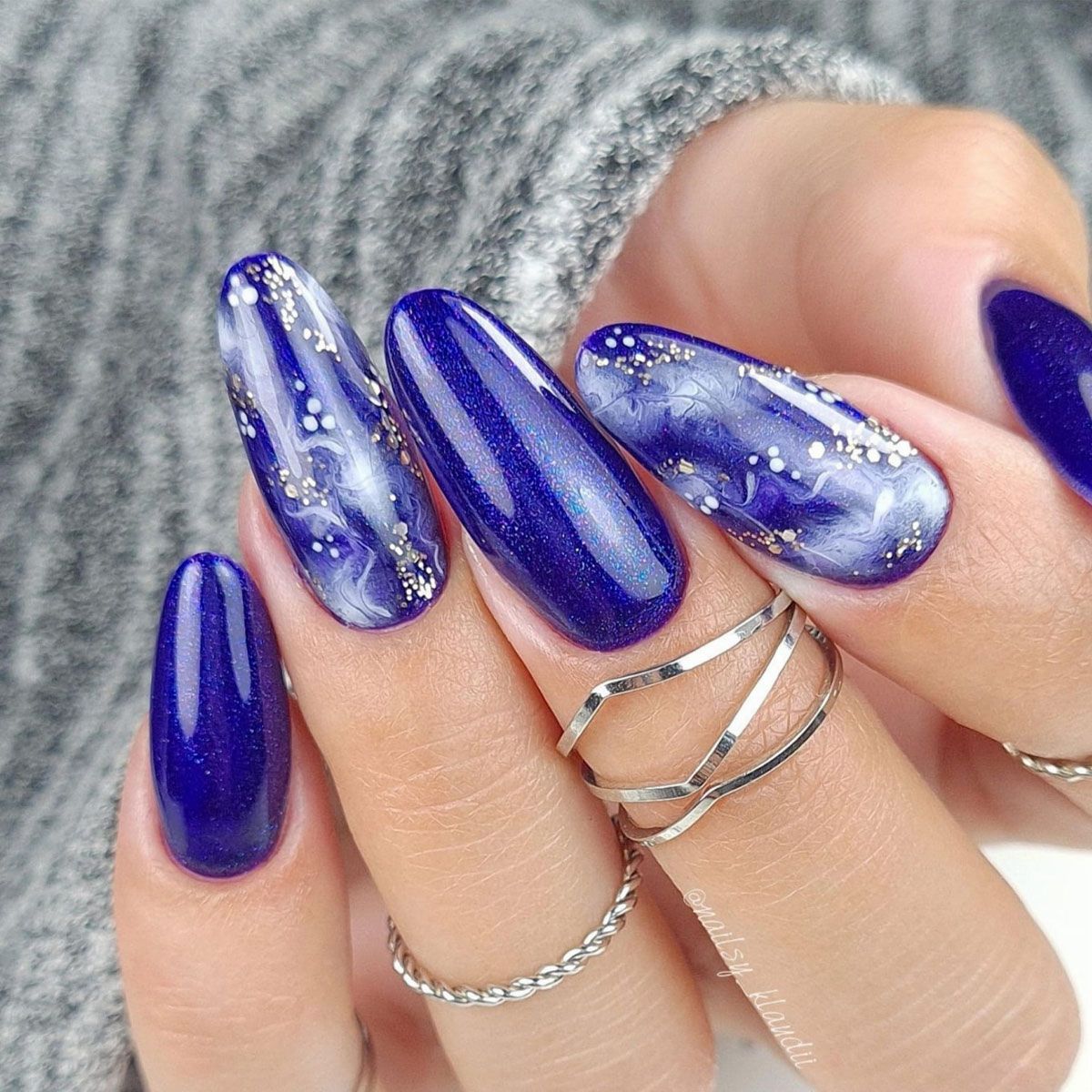 Claresa UV LED Gel Polish 5ml Galaxy Navy Blue