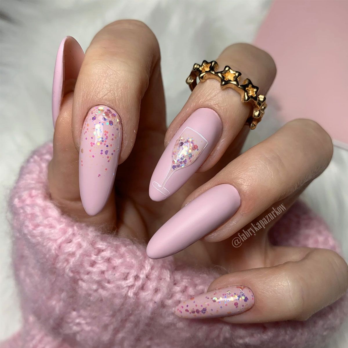 Claresa UV LED géllakk 5 ml Glitter 2