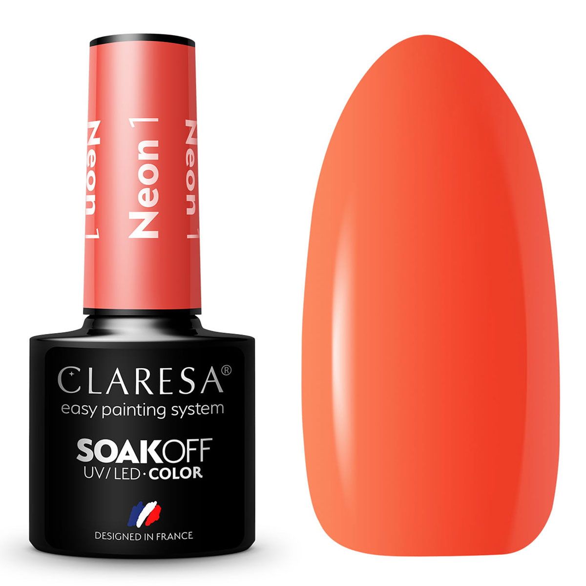 Claresa UV LED gel Polish 5ml Neon 1
