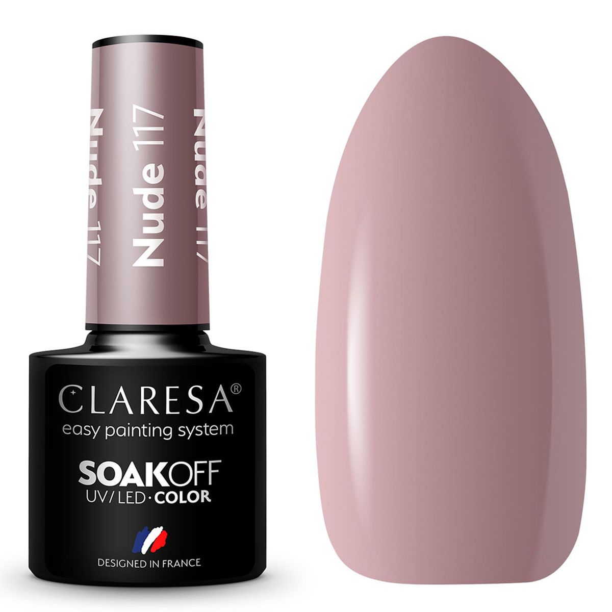 Claresa UV a conduit Gellak 5ml nue 117