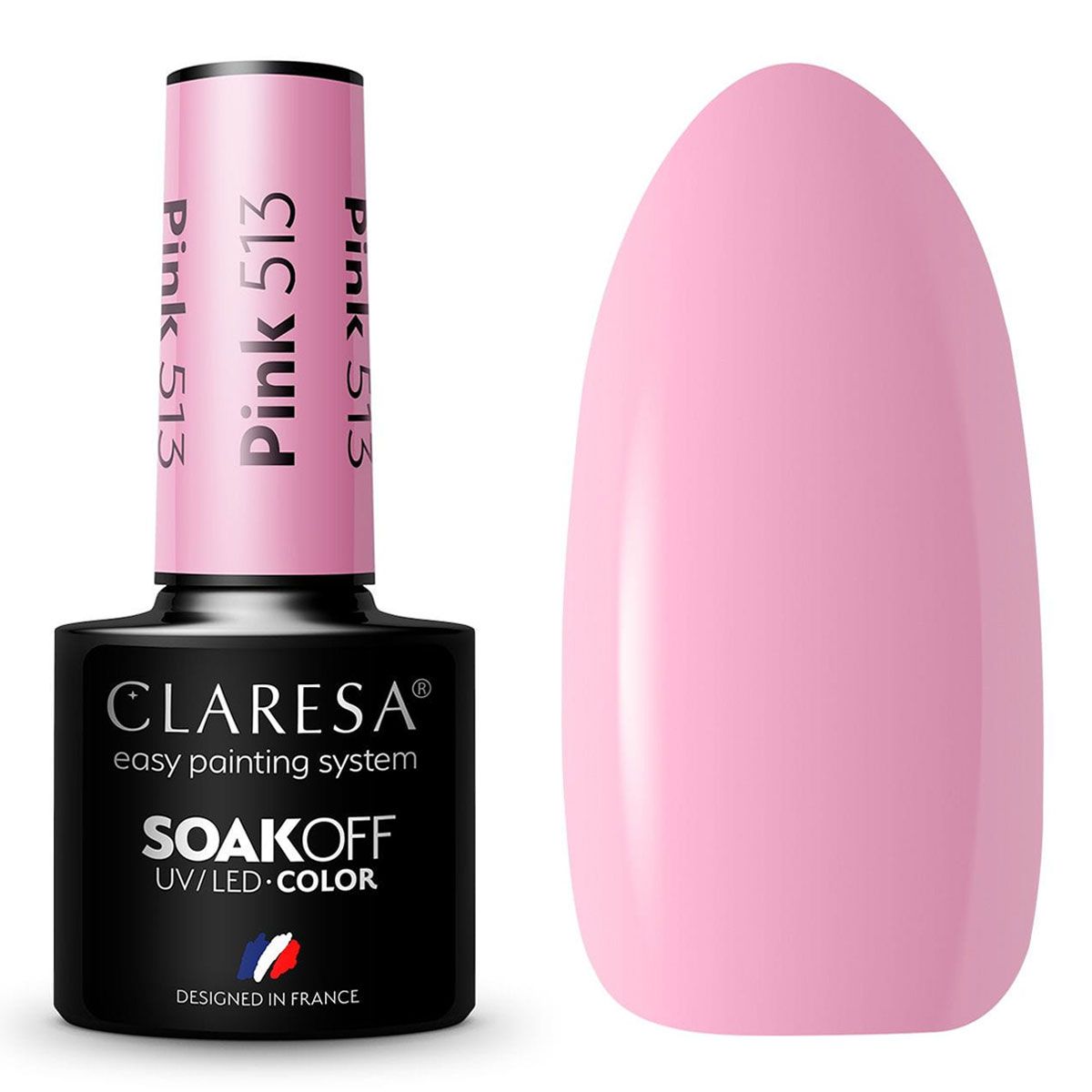 Claresa uv led gellak 5ml pink 513 funfair