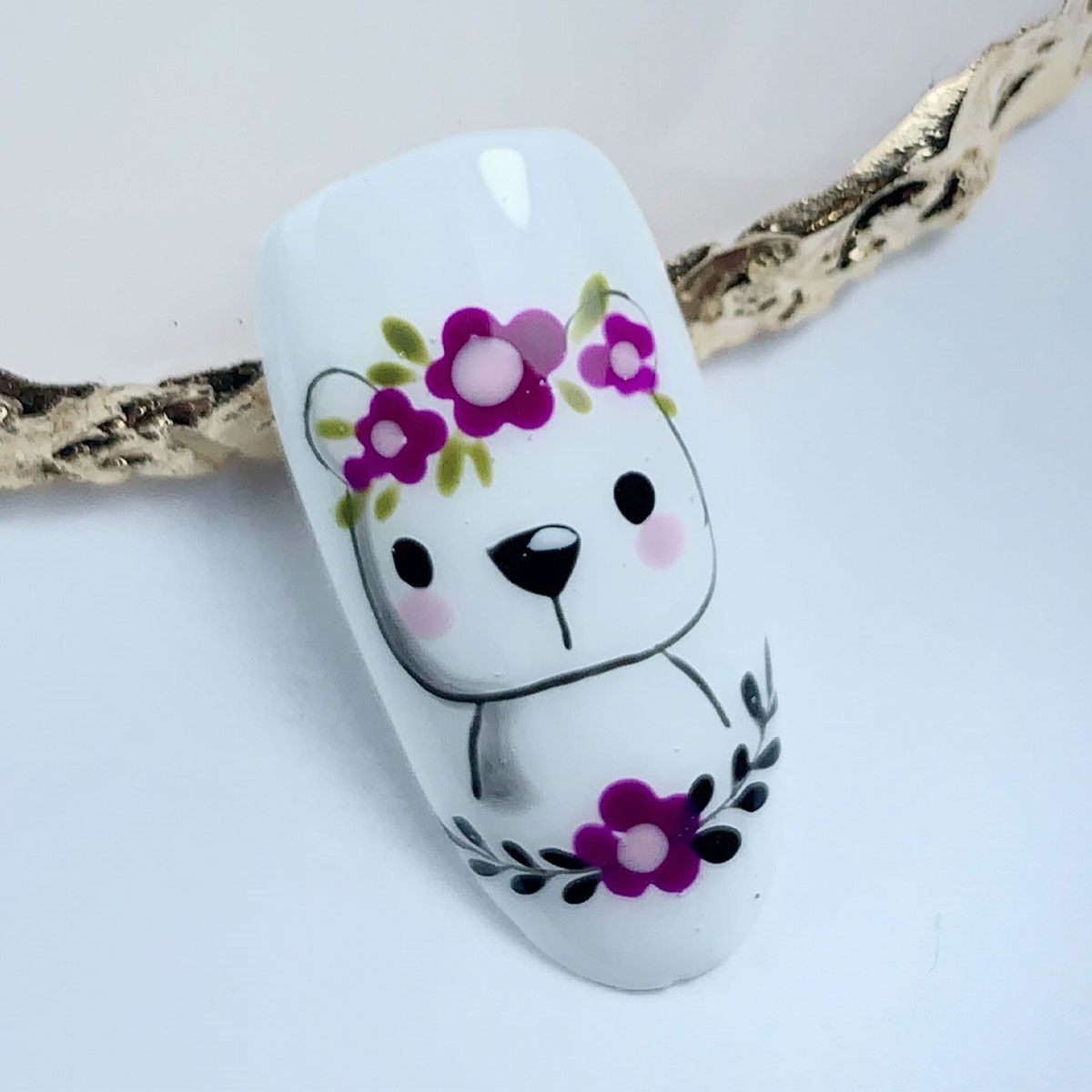 Claresa uv led gel polish 5ml purple 619 full berries