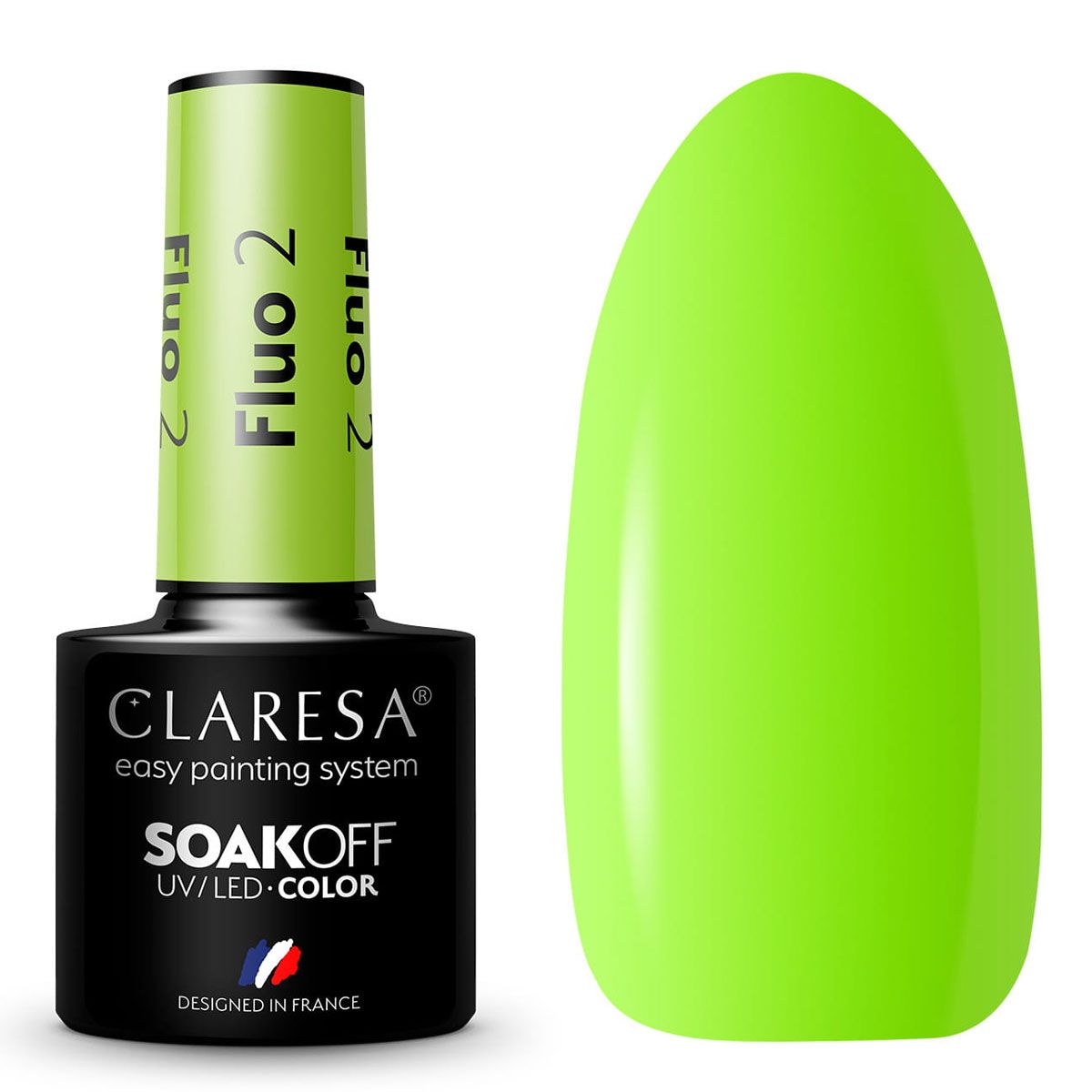 Claresa UV LED Gel Polish 5ml Fluo 2