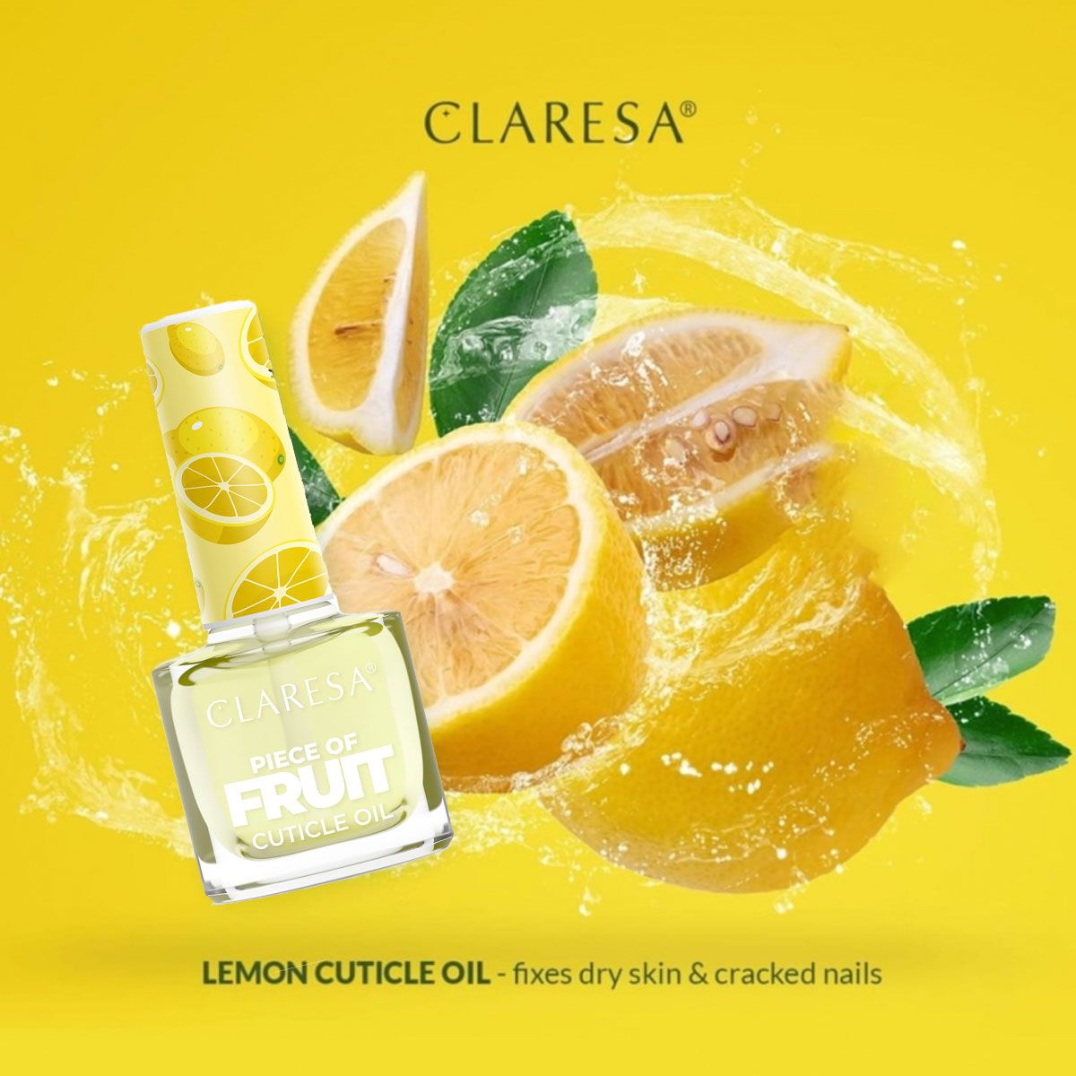 Claresa olio per cuticole limone 5ml