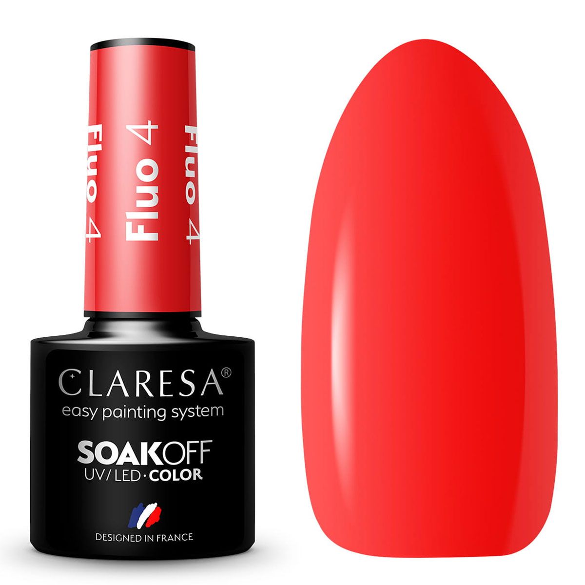 Claresa UV LED gel Polish 5ml Fluo 4