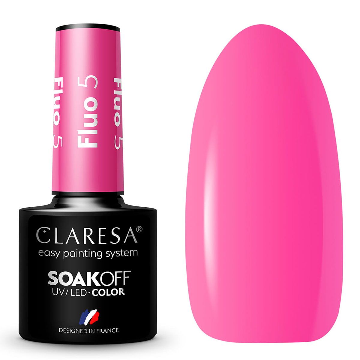 Claresa UV LED Gel Polish 5ml Fluo 5