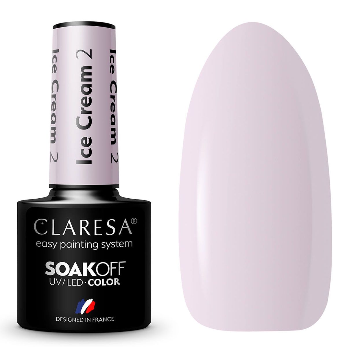 Claresa UV LED Gel Polish 5ml Ice Cream 2