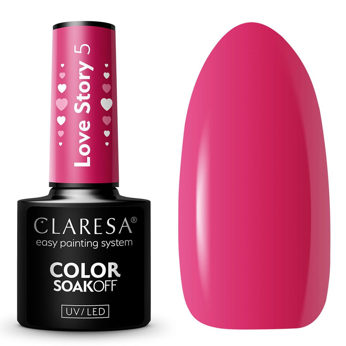 Claresa uv led gel polish 5ml love story 5