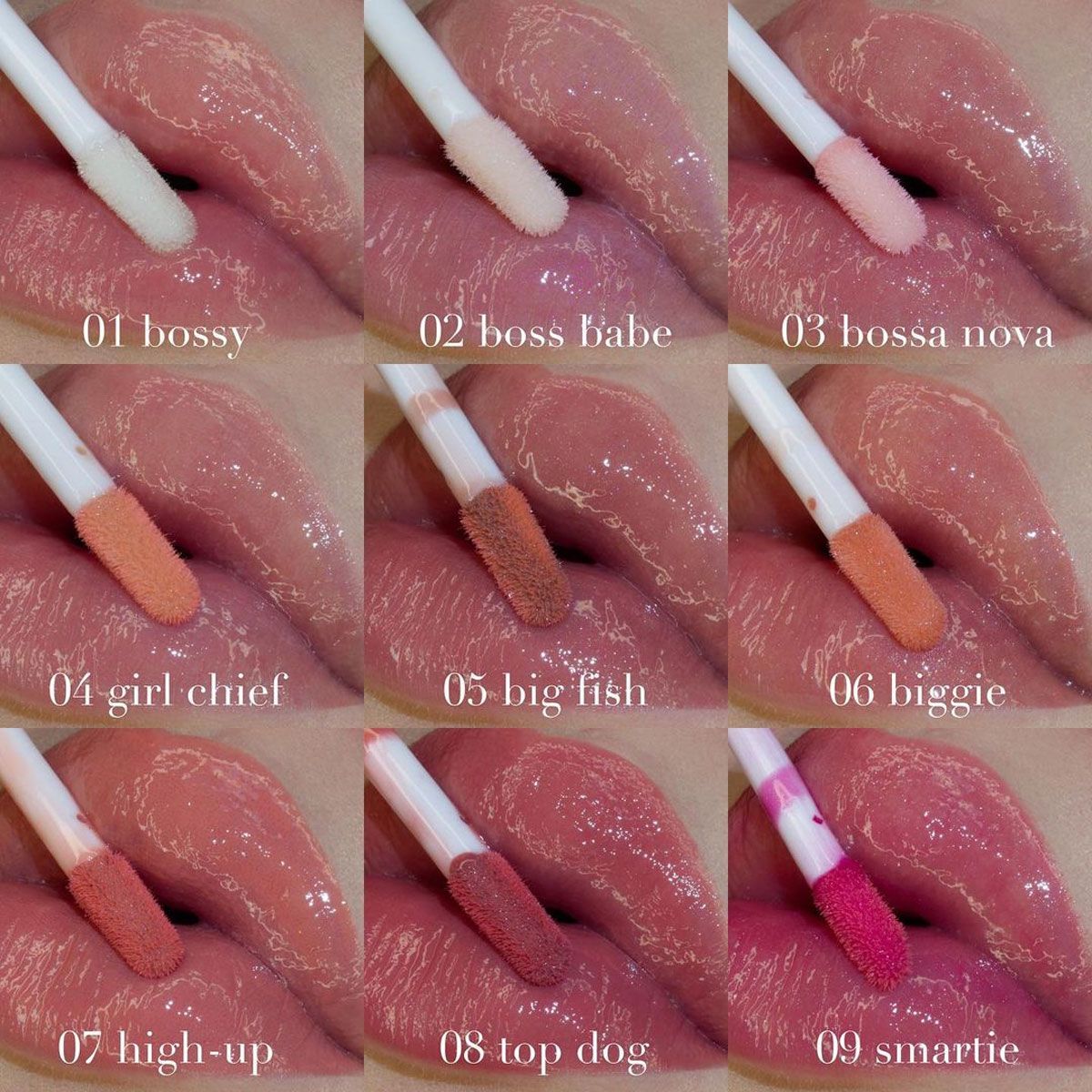 Claresa lip gloss gloss is my boss 01 bossy 5ml
