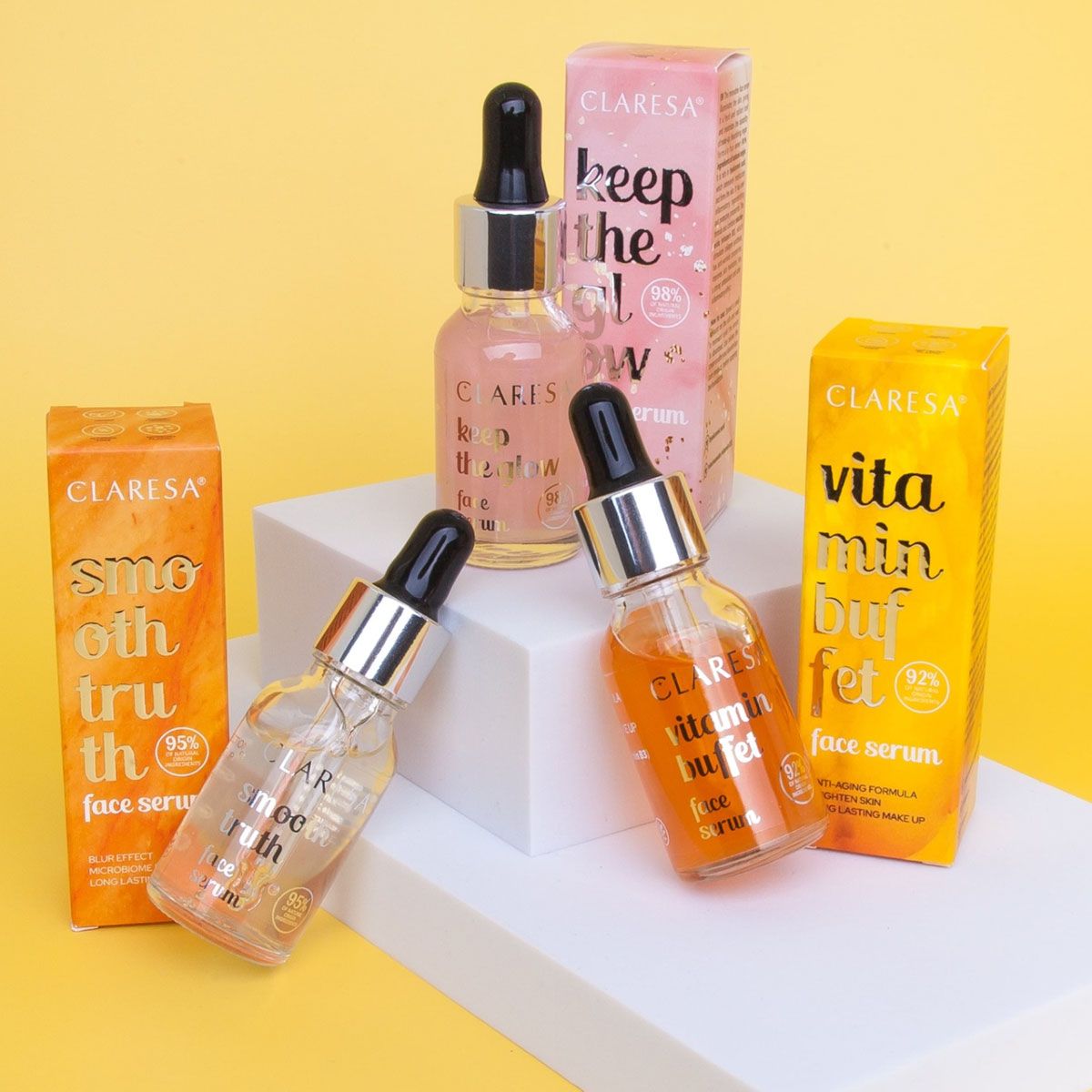 Claresa smooth truth smoothing face serum 16gr.