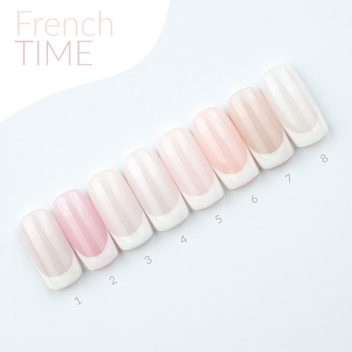 Claresa uv led gellak 5ml french time 6