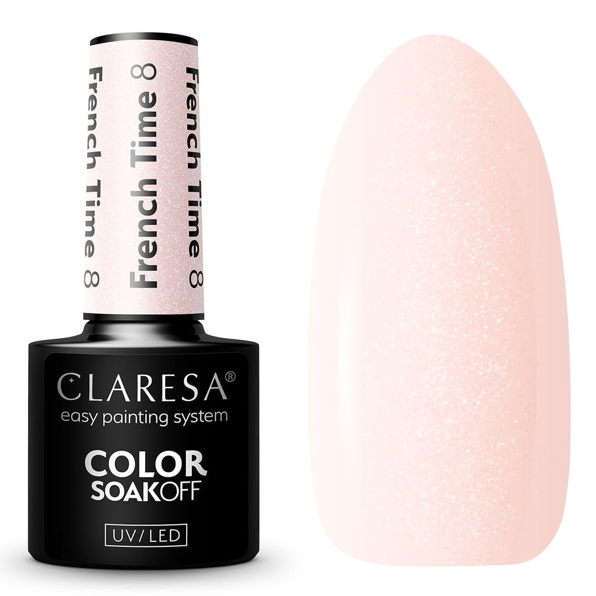 Claresa UV LED Gel Polish 5ml French Time 8