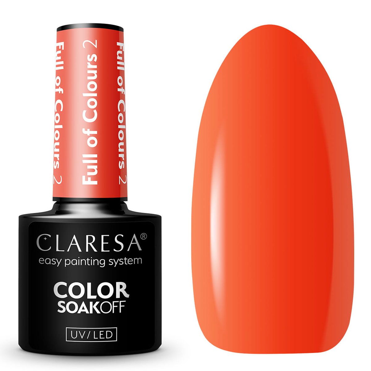 Claresa UV LED Gel Polish 5ml Full of Colors 2