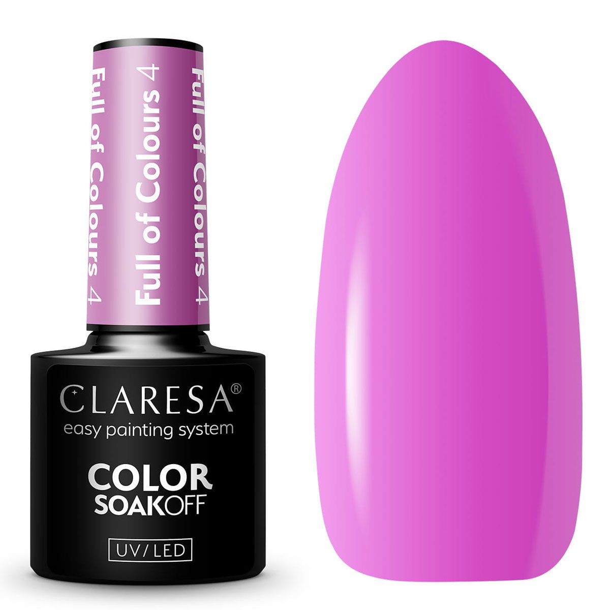 Claresa UV LED Gel Polish 5ml Full of Colors 4