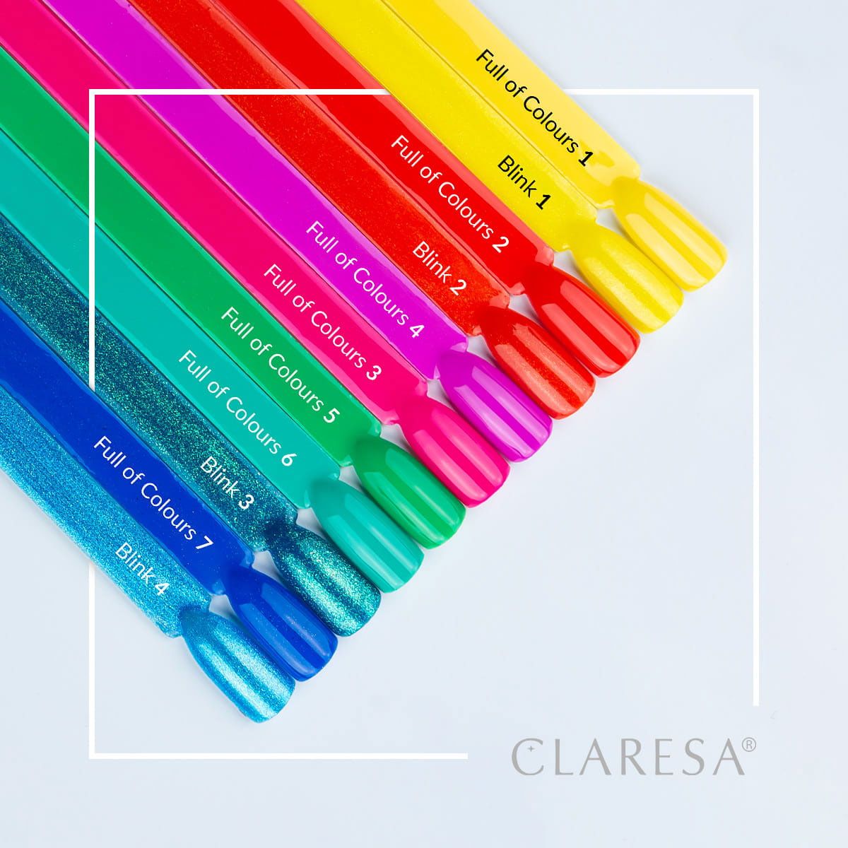Claresa UV LED Gel Polish 5ml Full of Colors 4