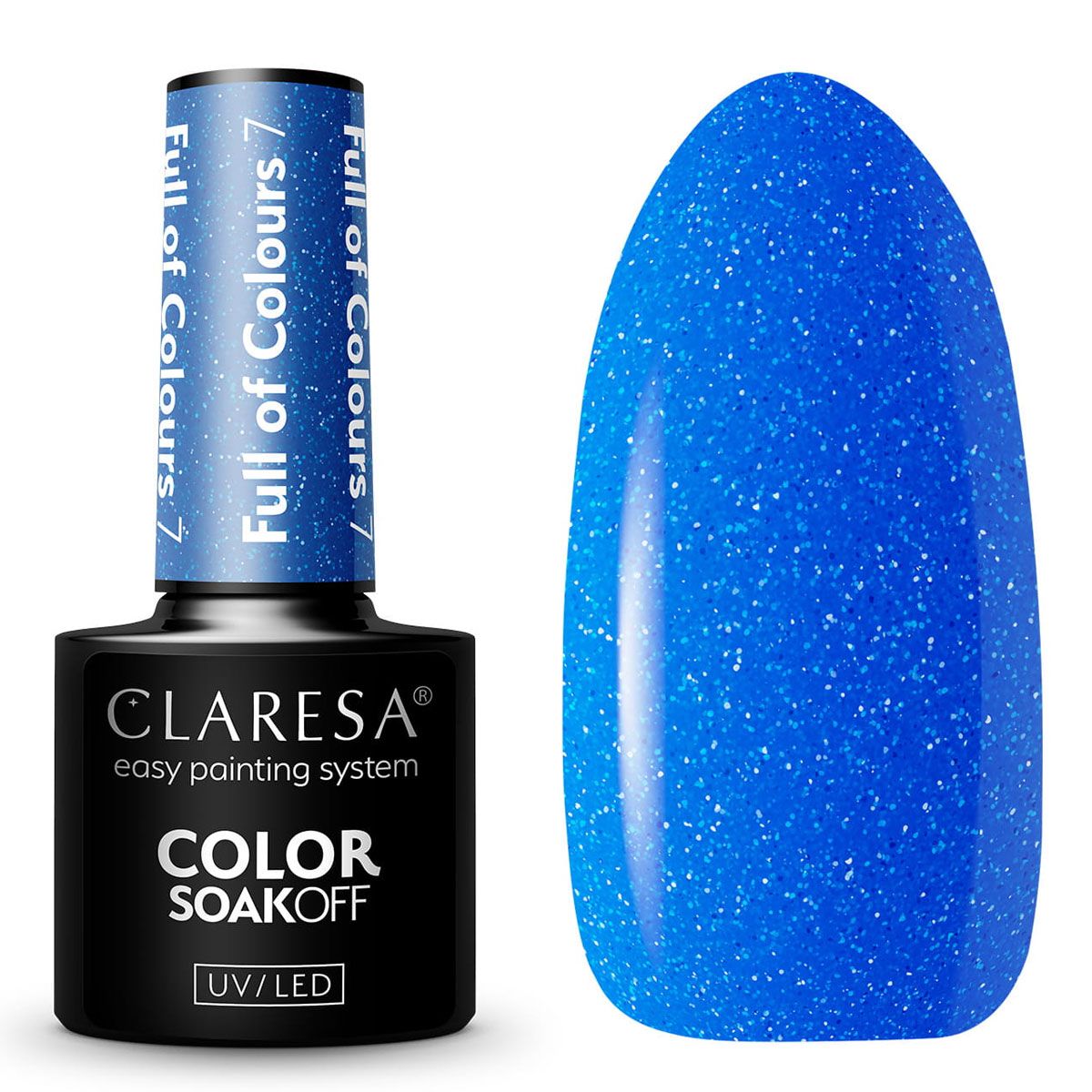 Claresa UV LED Gel Polish 5ml Full of Colors 7