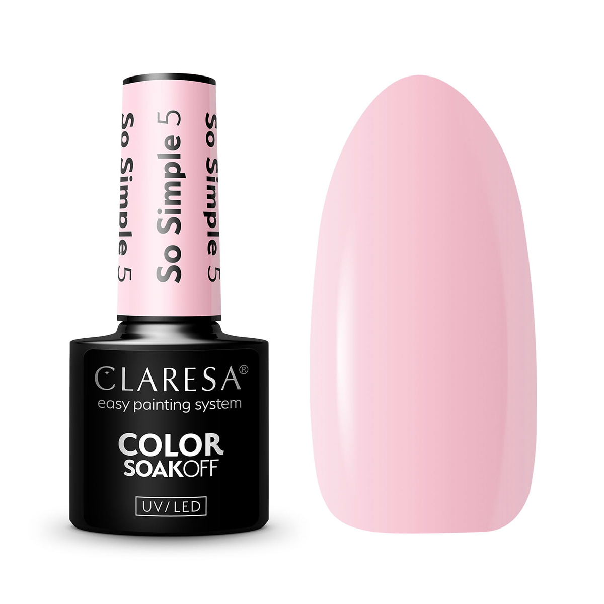 Claresa UV LED Gel Polish 5ml So Simple 5