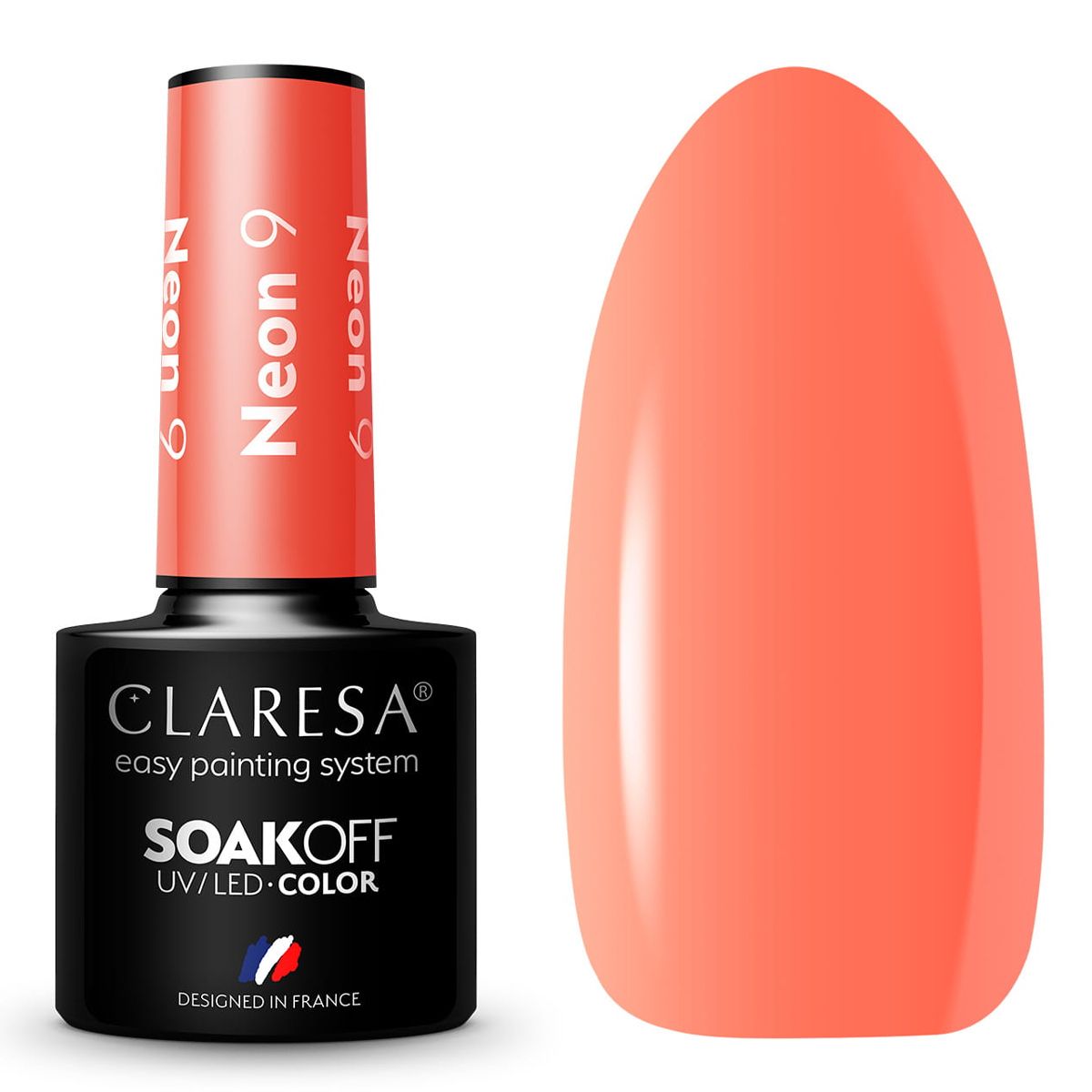 Claresa UV LED gel Polish 5ml Neon 9