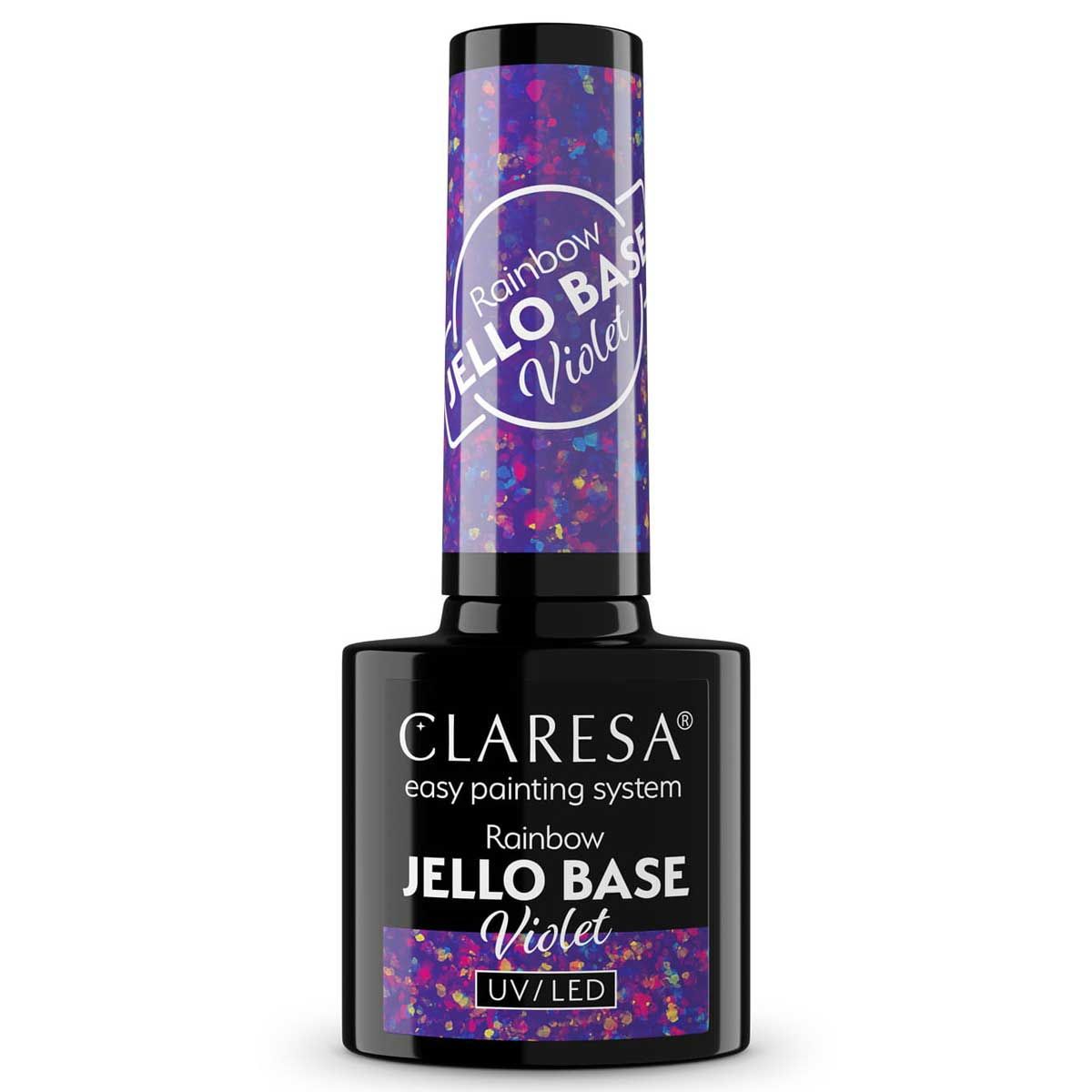Claresa Rainbow Jello Basecoat Violett 5ml