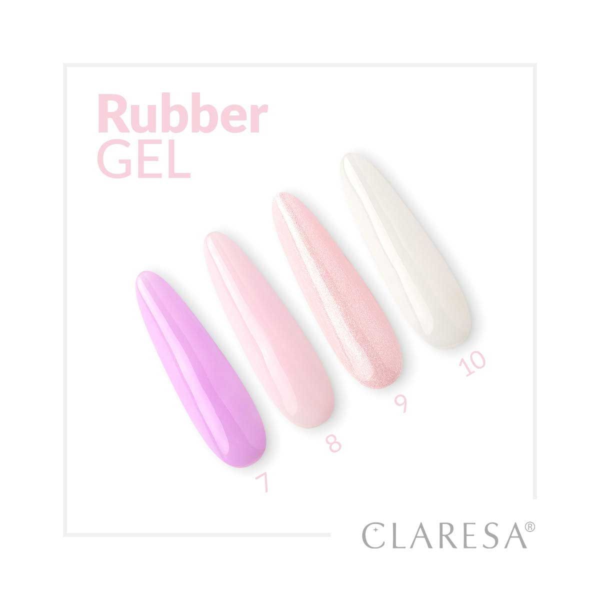 Claresa gel de caoutchouc 8 ballerine rose 90gr.