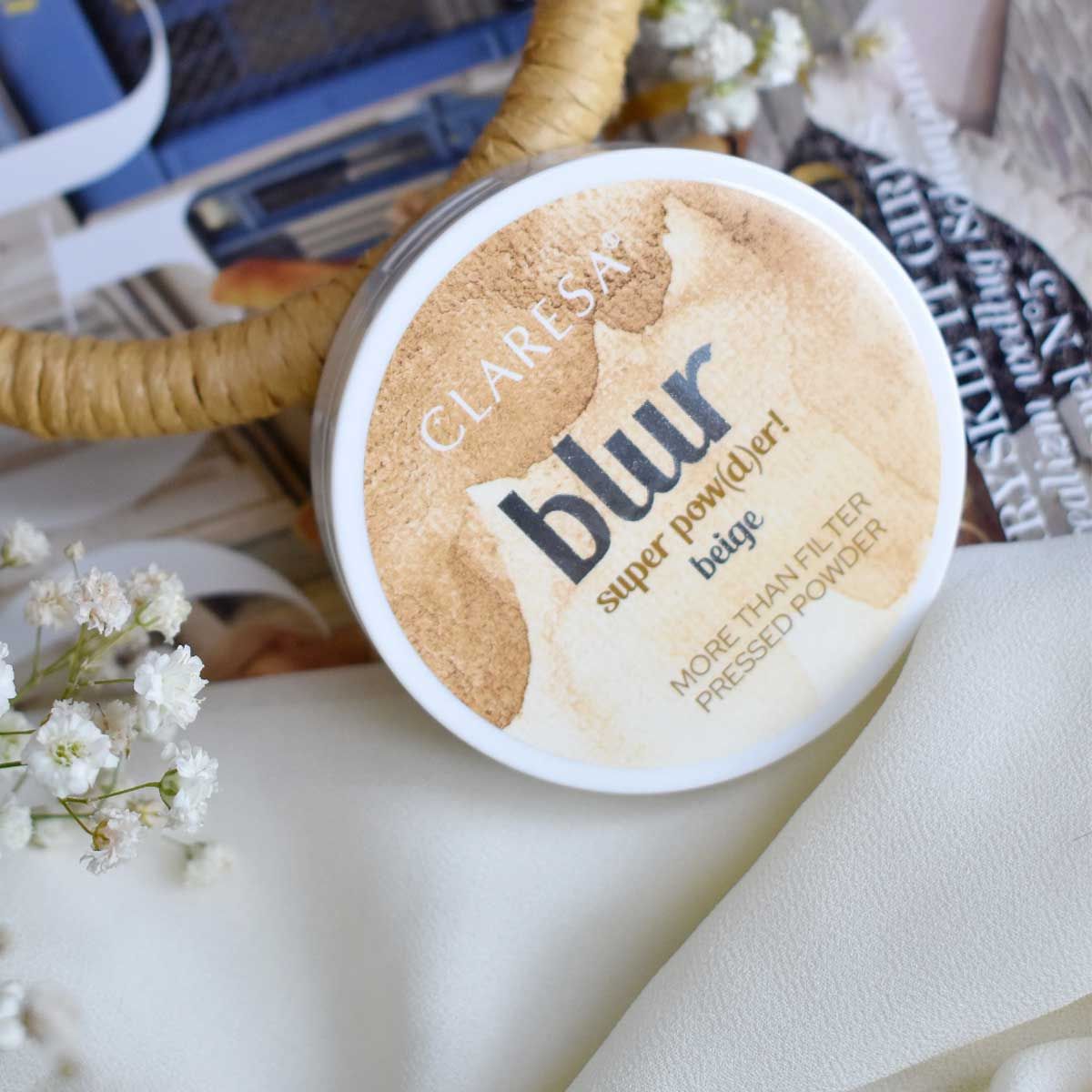 ¡Claresa difuminado polvo compacto super pow(d)er! beige 10gr.