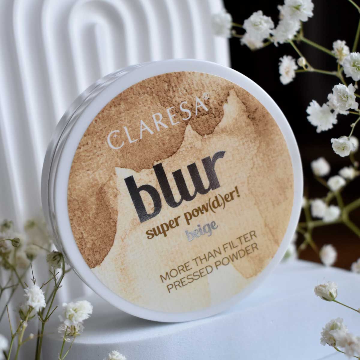 ¡Claresa difuminado polvo compacto super pow(d)er! beige 10gr.