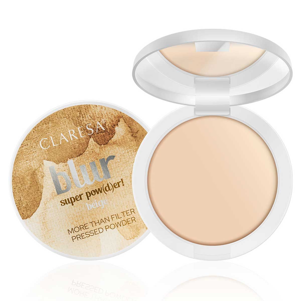 ¡Claresa difuminado polvo compacto super pow(d)er! beige 10gr.