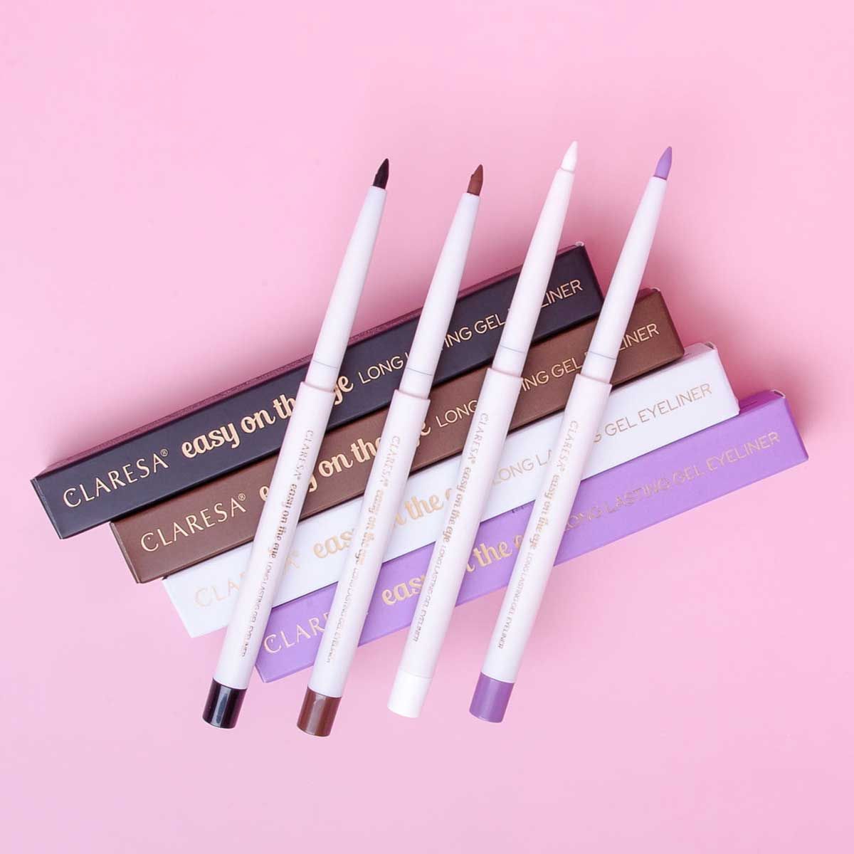 Claresa easy on the eye long lasting gel eyeliner 02 brown lotus