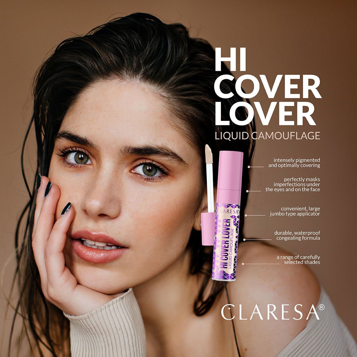 Claresa concealer hi cover lover 22 fair 8gr.