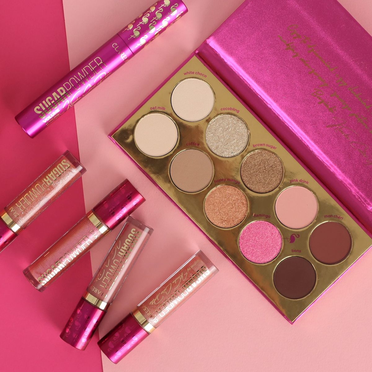 Claresa lipgloss sukkerpulver 04 pinkobelo 5ml