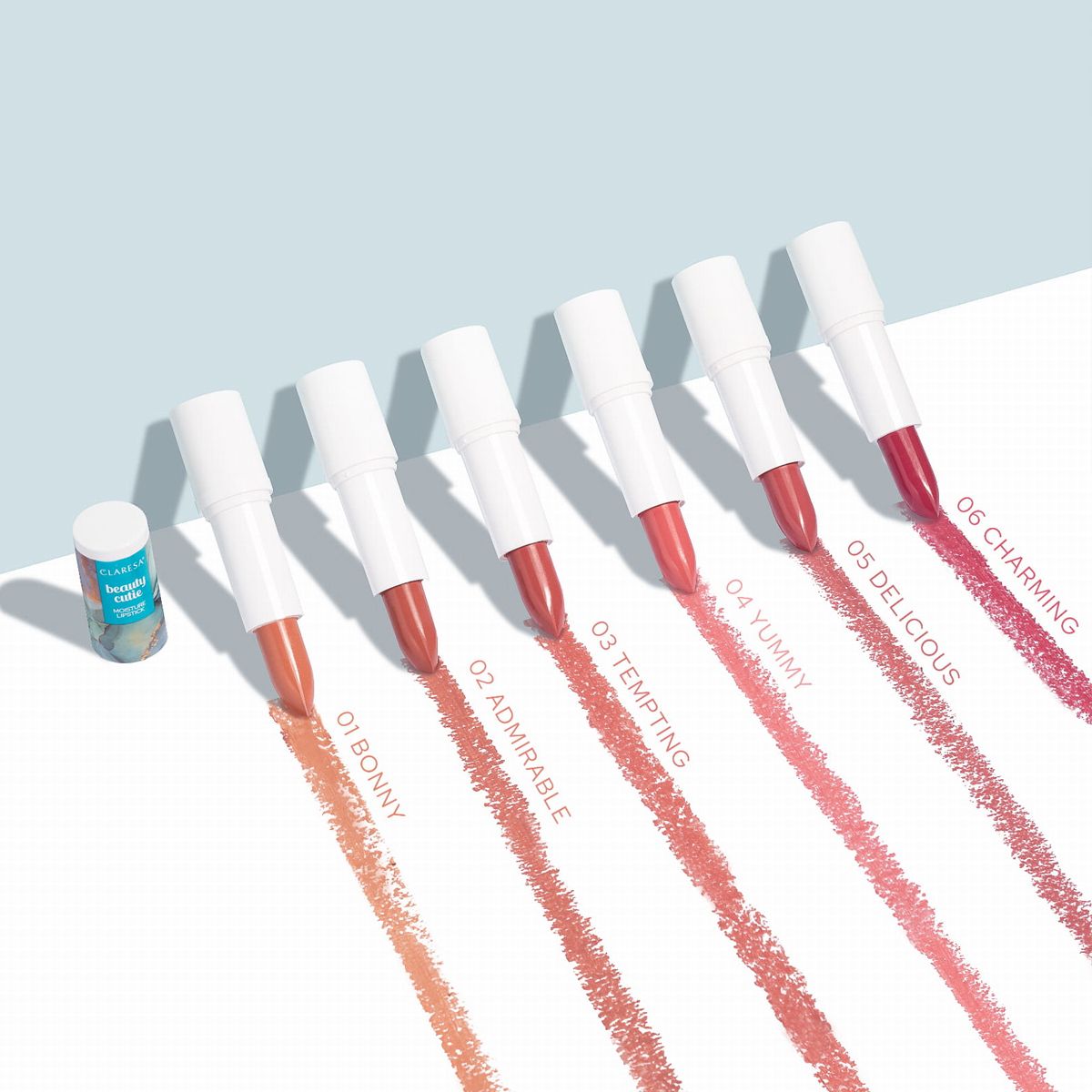 Claresa moisture lipstick beauty cutie 02 admirable 4ml