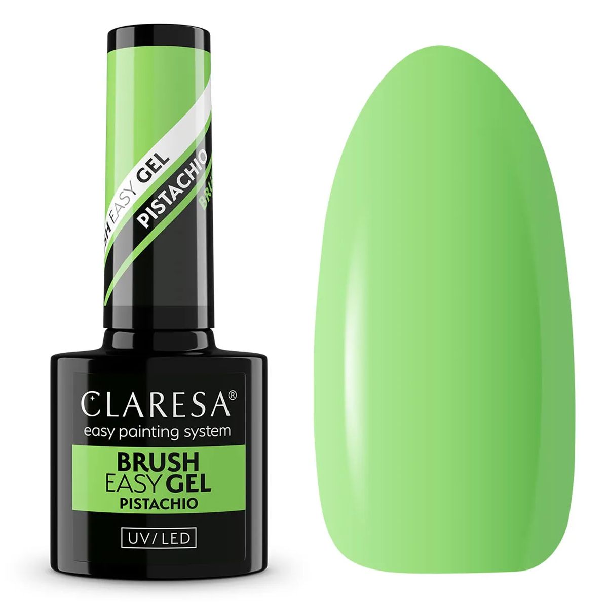 Claresa brush easy gel pistachio 5ml