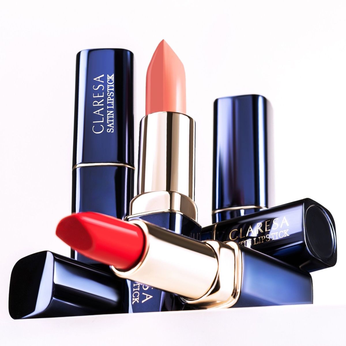 Claresa satin lipstick 01 whisper