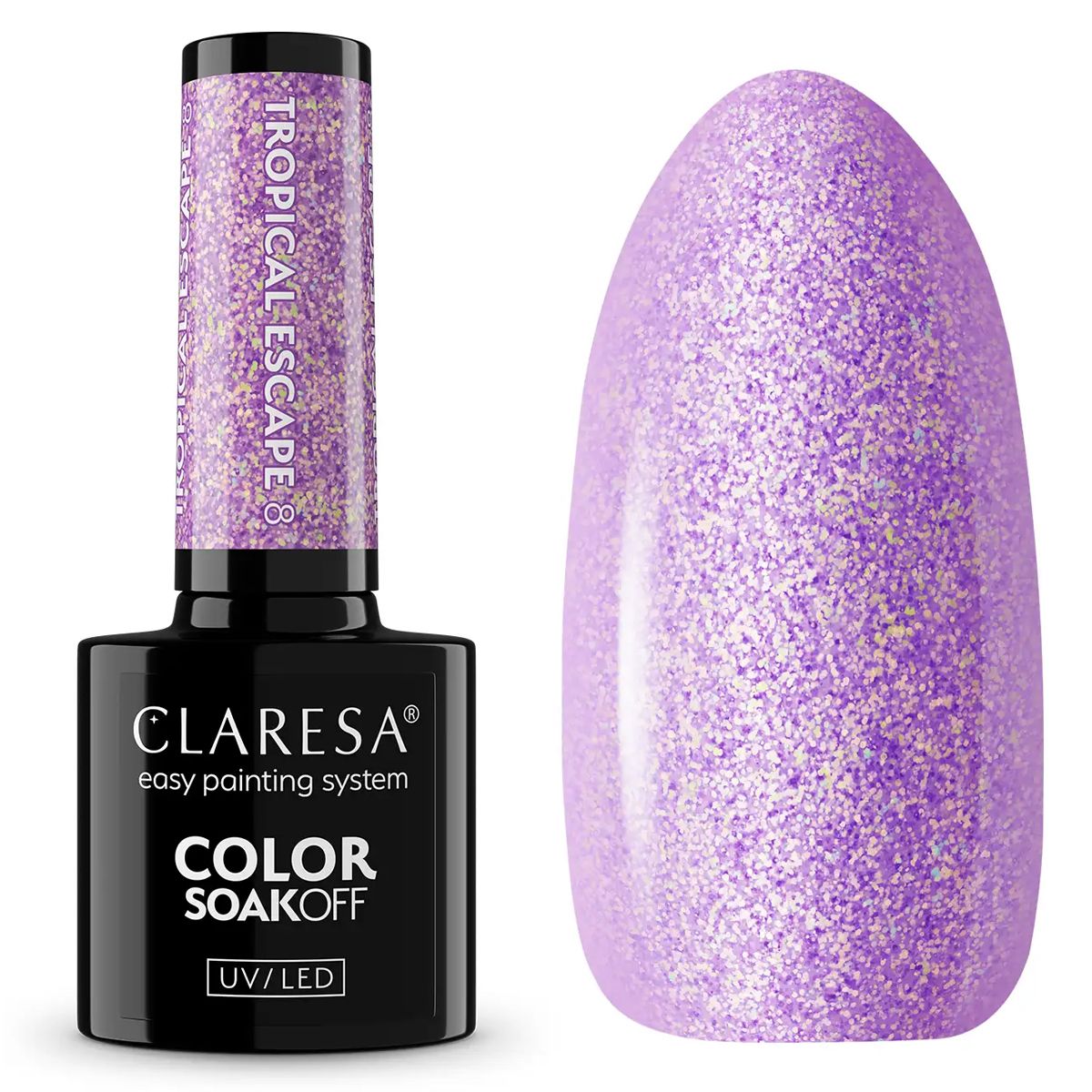 Claresa UV LED Gel Polish 5ml Tropical Escape 8