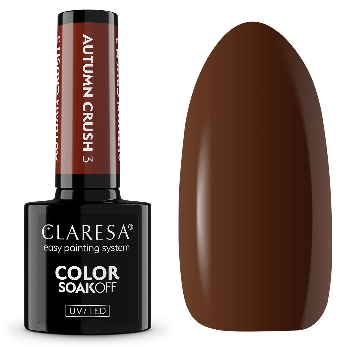 Claresa UV LED géllakk 5 ml Autumn Crush 3
