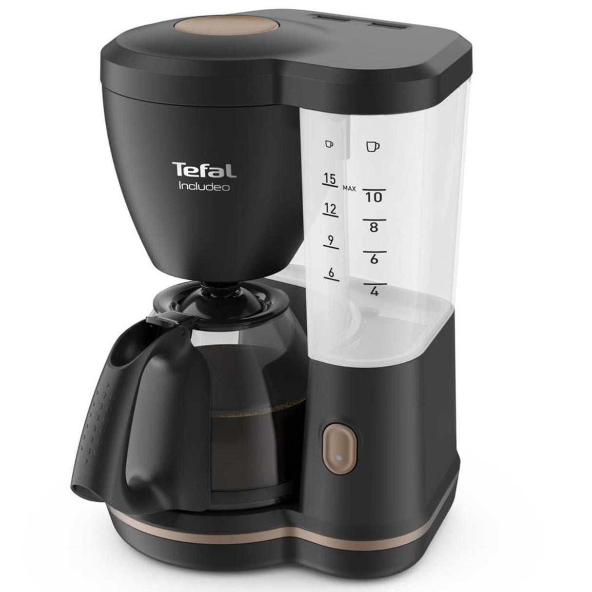Tefal Includeo coffee maker black