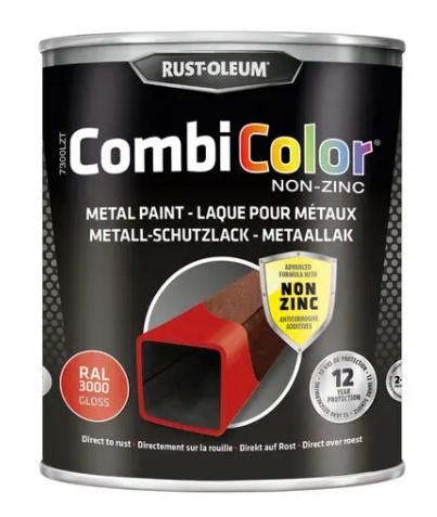 Rust-oleum combicolor non-zinc ral9005 hoogglans gitzwart 750ml