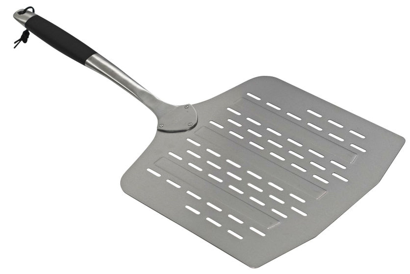 Cozze Stainless Steel Pizza Peel with Ventilation Holes 66 cm Silver